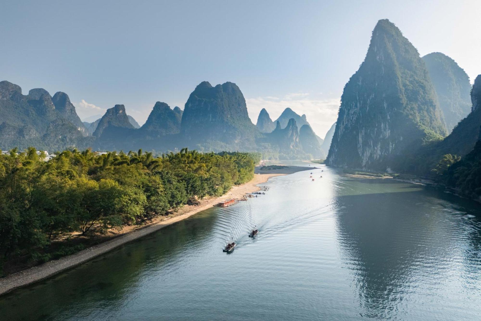 Guilin Village Creek Inn-Free Private Car Pick Up Station Stay 3 Nights 外观 照片
